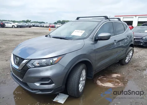 2021 Nissan Rogue Sport S Fwd Xtronic Cvt из США, поврежденный, VIN JN1BJ1AV7MW573540